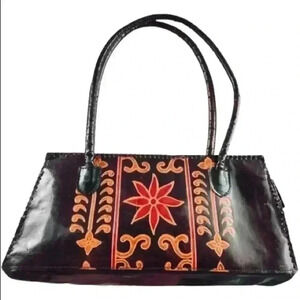 ALDO  SHOULDER WOMEN BROWN LEATHER BAG